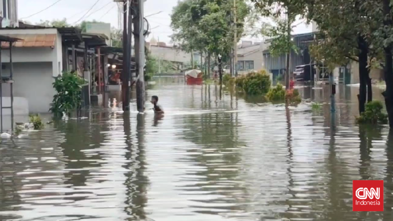 Priuk Damai Tenggelam! Banjir Dahsyat Landa Tangerang!