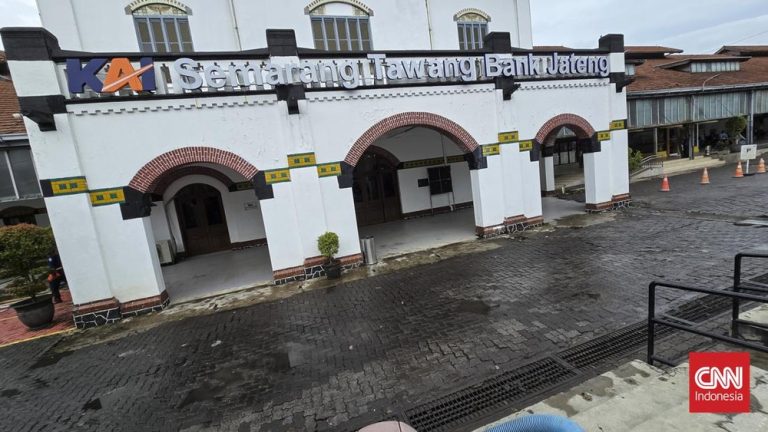 Wajah Baru Stasiun Tawang Prabowo Resmikan