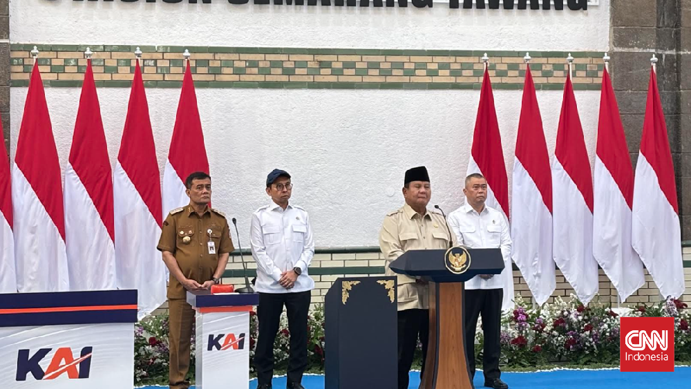 Prabowo Ungkap Dilema Kereta Cepat dan Rakyat