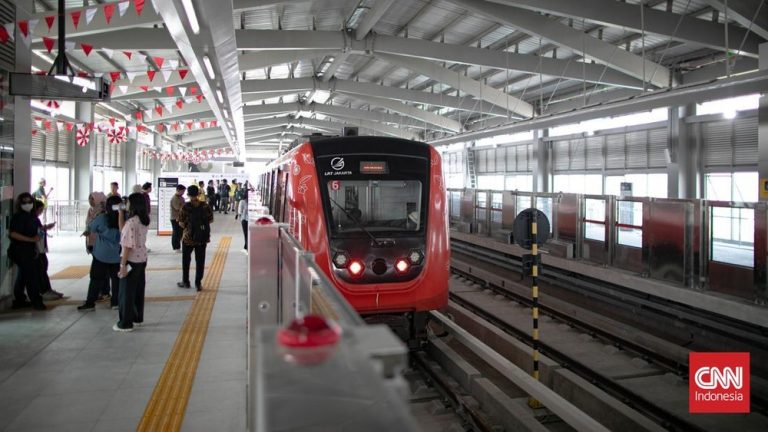 Prabowo Resmikan LRT Jakarta Ini Tanggalnya