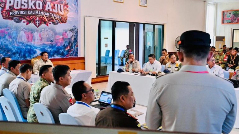 Prabowo Tito Turun Gunung Atasi Karhutla Kalteng
