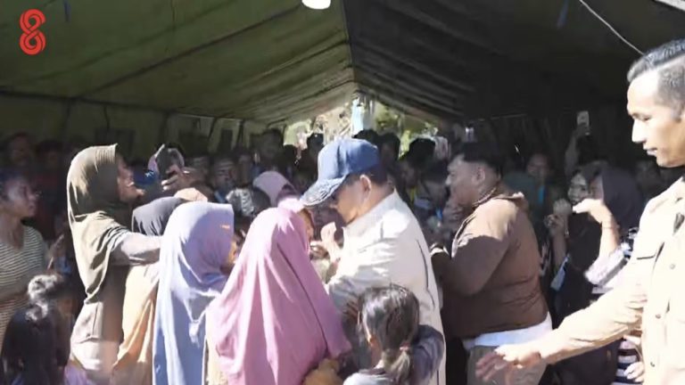Terungkap Prabowo Tanya Korban Gempa NTT Ini Jawabannya
