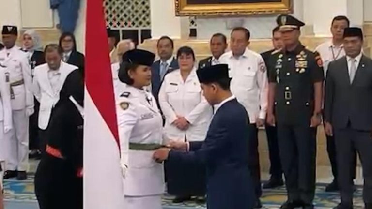 Terkuak Wajah Paskibraka Pengibar Bendera