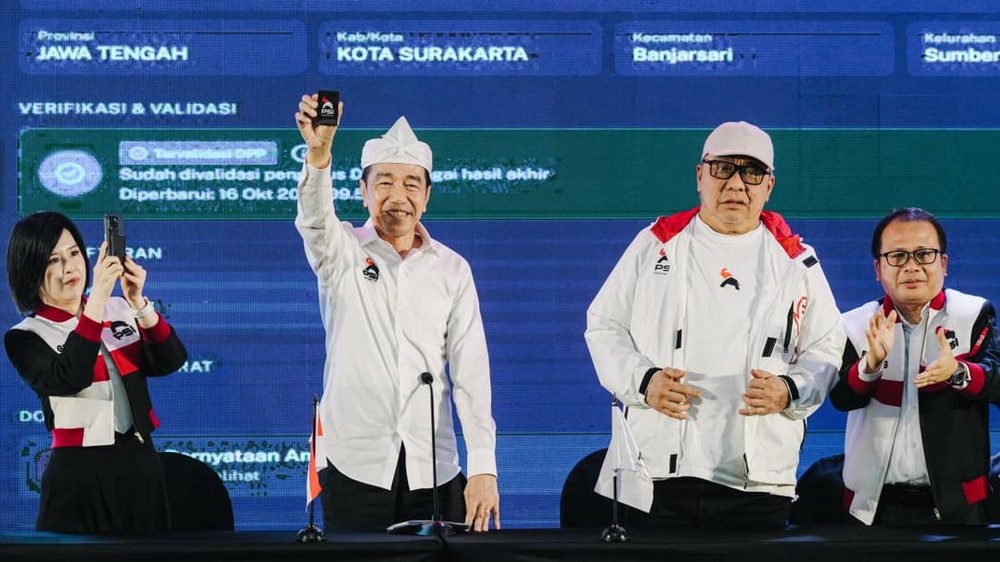 Mengejutkan Jokowi Buka Suara KTA PSI