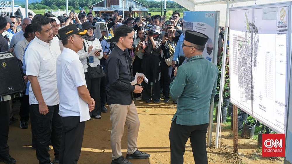 Wapres Gibran Bawa Kabar Baik untuk Korban Bencana Tapsel