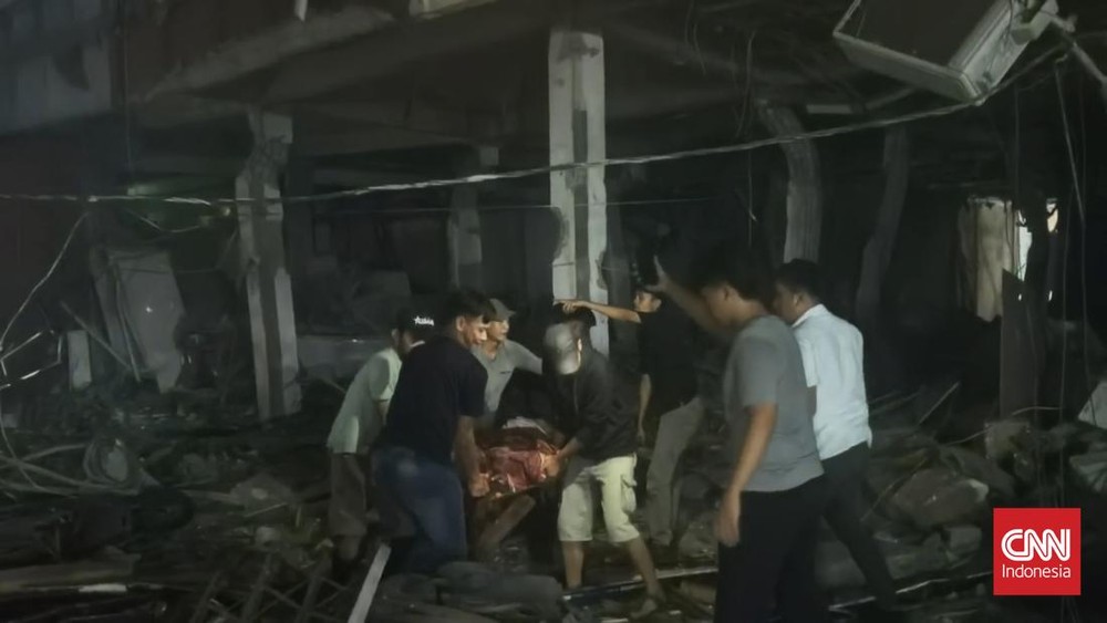 Tragedi Ledakan Pasar Cimanggis Memakan Korban